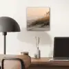 Duinlandschap - Zonsondergang - Strand aluminium wit klein -sfeer5