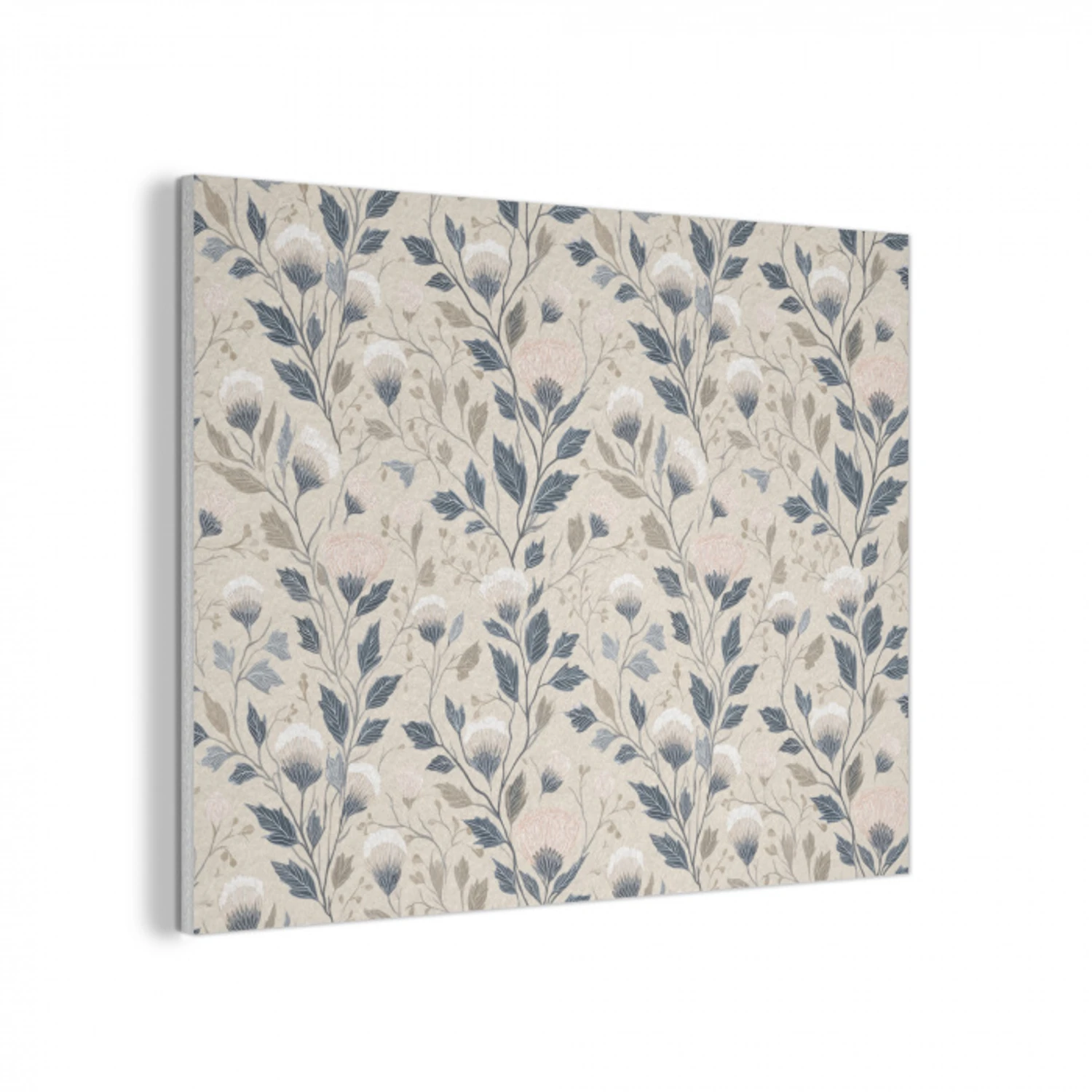 Klassiek - Botanisch - Kleurrijk PET vilt klein 837 -3d
