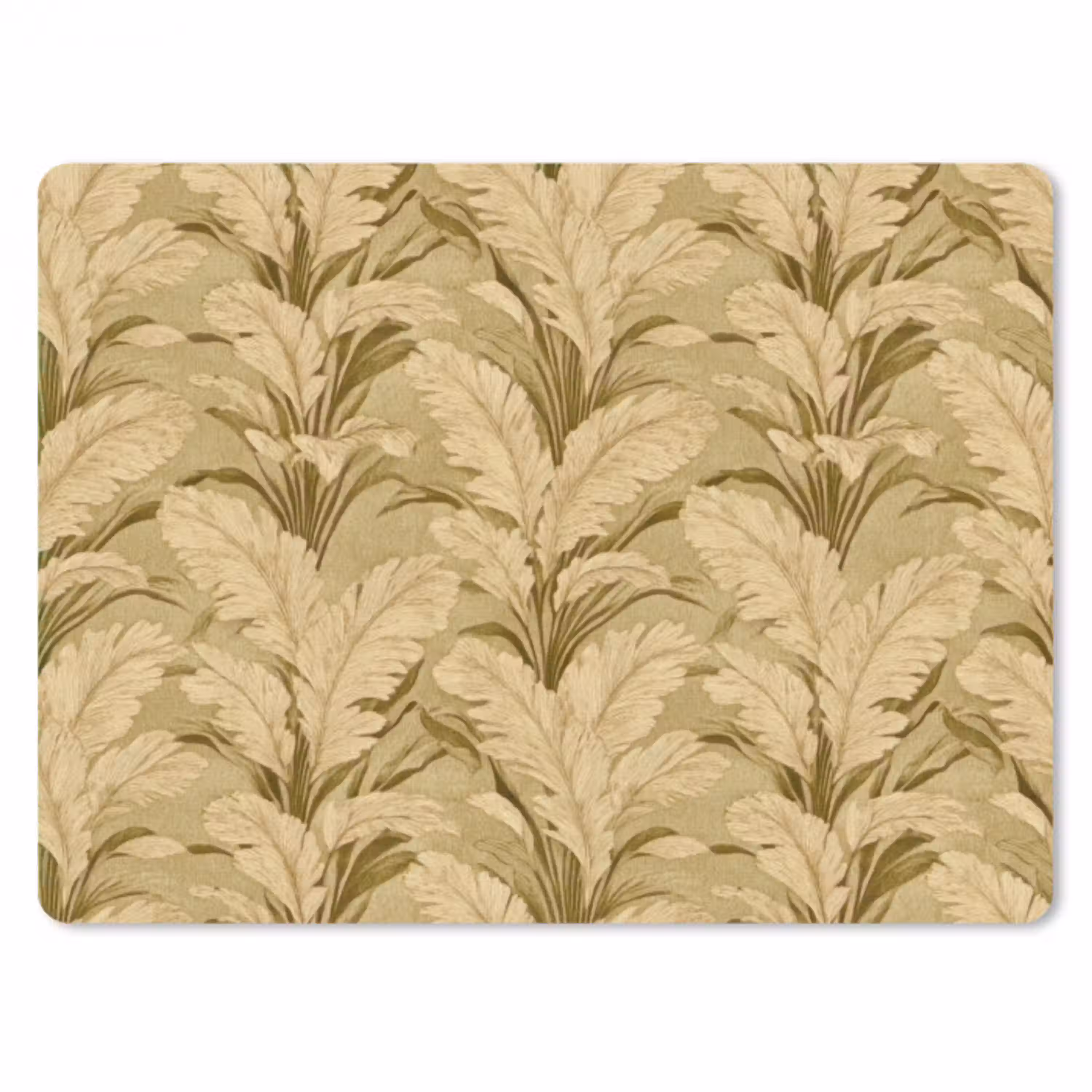 Palmbladeren - Klassiek - Groen muismat rubber klein 262 -3d