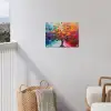 Boom - Levensboom - Kleurrijk - Abstract tuinposter los doek klein -sfeer8