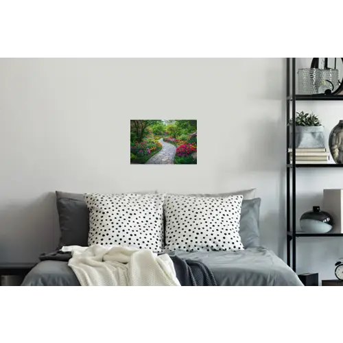 Park - Bloemen - Tuin Muursticker klein -slaapkamer