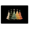 Kerstbomen - Kleurrijk - Lichtjes - Ster Placemat vinyl groot -zzsfeer1_Kitchenyeah-website