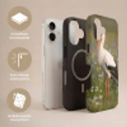 Ooienvaar - Bloemen - Weide - Kleurrijk Toughcase MagSafe Apple iPhone 17 klein -USP_Lagen_DE