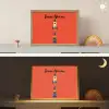 Raket - Planeten - Rood Light Box met batterij (Wandlamp kind) middel -sfeer3_kind
