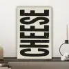 Kaas - Decoratie - Beige - Cheese canvas 2cm klein -sfeer6