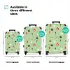 Keukenaccessoires en ingrediënten op lichtgroen NBS - Handbagage koffer - Kinderen Unisex middel zzzzzzVergelijking_3EN