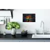 Mozaïek - Kleurrijk - Boom - Takken Muursticker klein -keuken