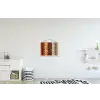 Banen - Verticaal - Kruiden - Variatie textielposter latten blank klein -kinderkamer