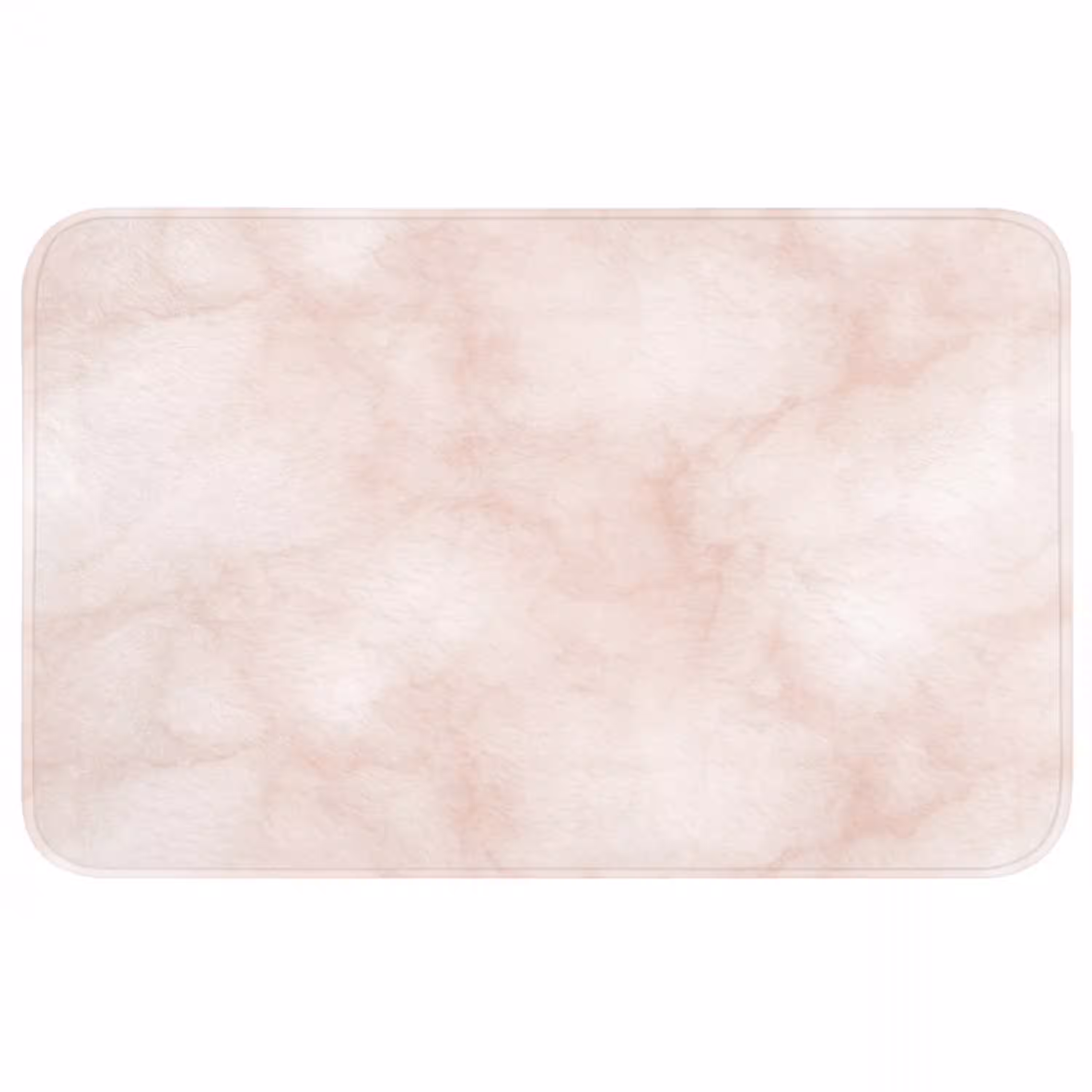 Roze - Marmer - Crème Badmat middel 997 -3d