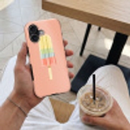 Waterijsje - Pasteltinten - Minimalistisch Toughcase MagSafe Apple iPhone 17 klein -Sfeer1M