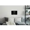Bestek - Klassiek - Elegant Muursticker klein -slaapkamer