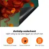 Vrouw - Sinaasappel - Bessen - Oranje Inductie beschermer vinyl 3mm klein -zzzzzzz-td-onderkant