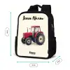 Tractor - Getekend - Rood Rugzak - Zwart middel -productfoto_formaten