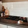 Espresso - Melk - Café Inductie beschermer vinyl 3mm klein -sfeer3