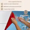 Lelies - Blauw - Glazen keuken achterwand spatscherm klein -spatscherm_NL