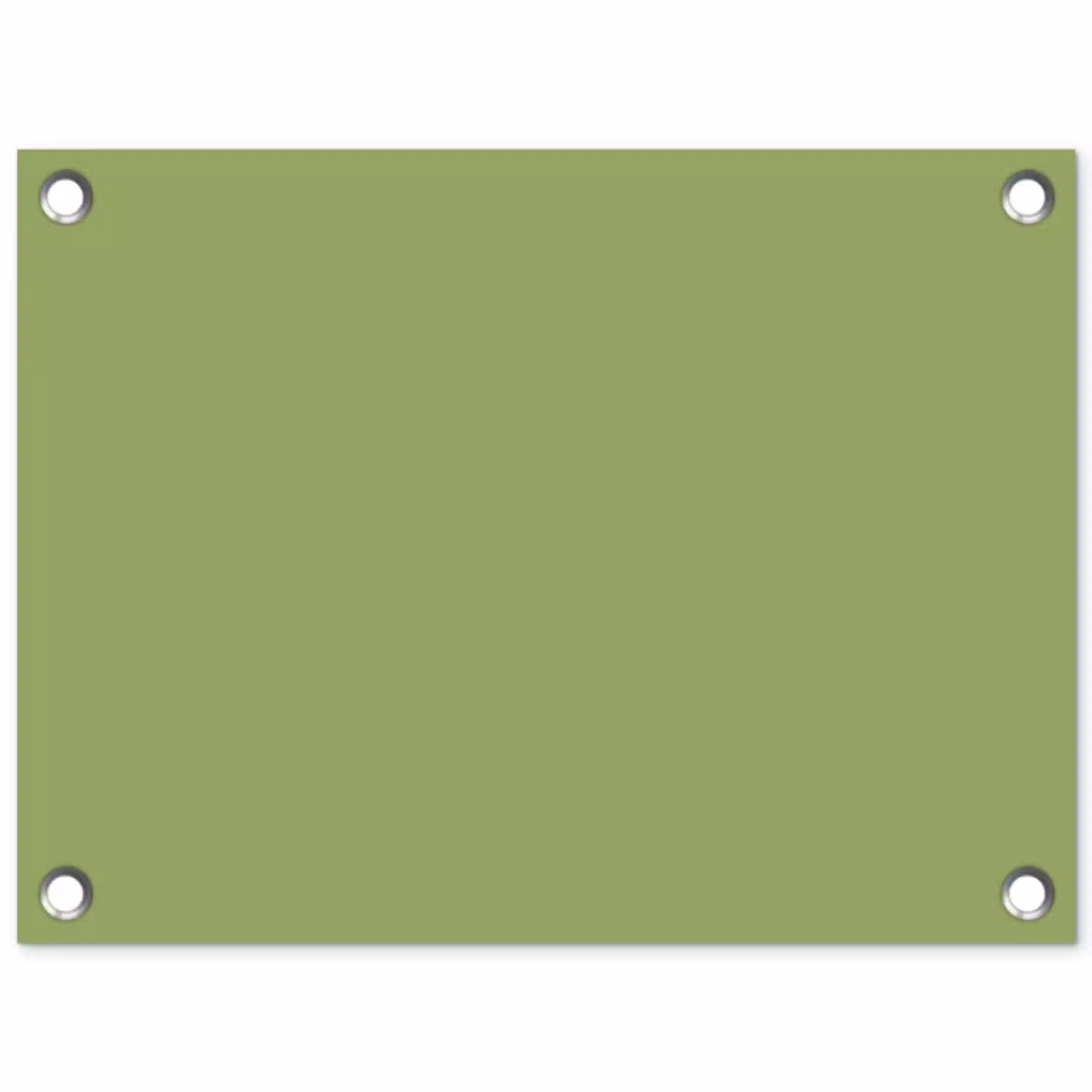 Sage - Green - Groen tuinposter los doek klein 239 -3d