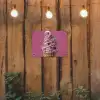 Softijs - Edelstenen - Roze - Hoorntje tuinposter los doek klein -sfeer1