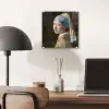 Meisje met de Parel - Schilderij van Johannes Vermeer plexiglas 5mm klein -sfeer6