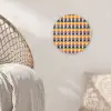 Retro - Disco - Golven Wandcirkel kunststof plaat 5mm dik klein 188 -sfeer5