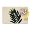 Palmblad - Donkere bladen - Subtiel Placemat vinyl groot -zzzproduct_Kitchenyeah-website