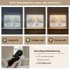 Winter - Bomen - Natuur - Acryl - Kunst Light Box met batterij (Wandlamp) middel -USP_lichtkleurNL