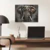 Olifant - Watercolor - Wilde dieren - Luxe PET vilt klein -sfeer5