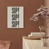 Japandi - Zwart - Decoratie - Vintage PET vilt klein -sfeer4