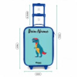 Dino - Dier - Zonnebril Kinderkoffer - Blauw klein -productfoto_formaten