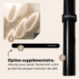 Hazestaartgras - Wit - Zonlicht Inductie beschermer vinyl 3mm middel -zzzzzzz-induclip_FR