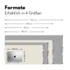 Minimalistisch - Love - Beige Muismat XXL klein -ysfeer5_duits