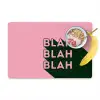 Tekst - Grafisch - Groen - Schaduw Placemat vinyl groot -zzzproduct_Kitchenyeah-website