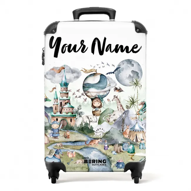 Toverland NBS - Handbagage koffer - Kinderen Unisex middel -productfoto_recht