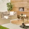 Lelies - Eieren - Pasen tuinposter los doek klein -sfeer4