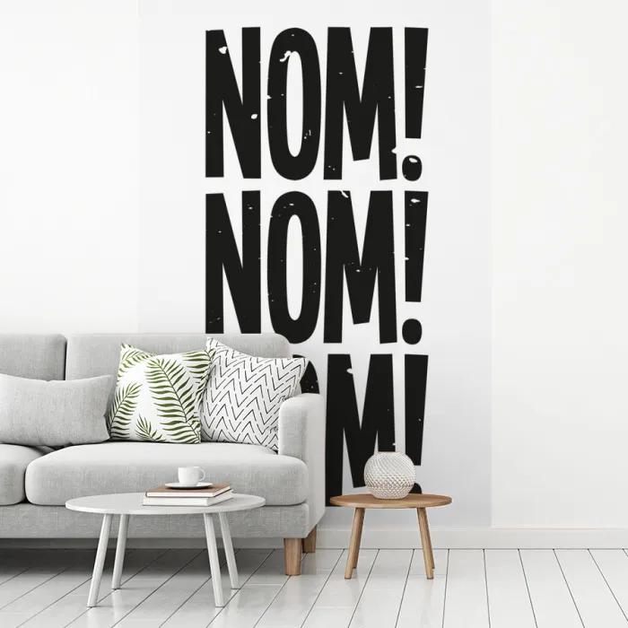 Decoratie - Japandi - Vintage - Zwart fotobehang vinyl groot -woonkamer