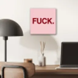 Statement - Krachtig - Roze aluminium wit klein -sfeer5