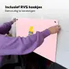 Grl pwr - Bliksem - Roze Inductie beschemer met haakjes klein -ky-ophangen-nl