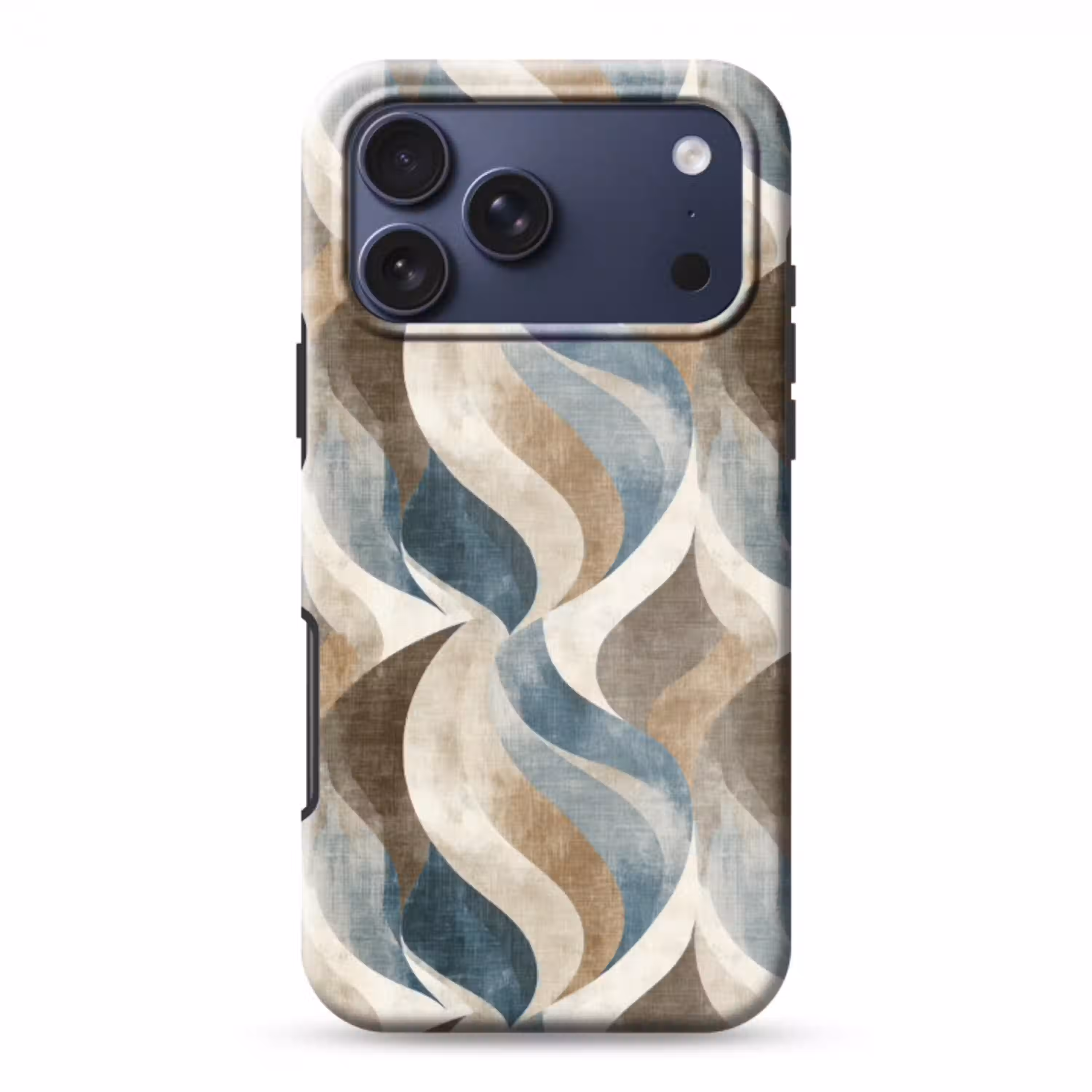 Abstract - Golven - Kleurrijk Toughcase MagSafe Apple iPhone 17 Pro Max klein 1019 -3d