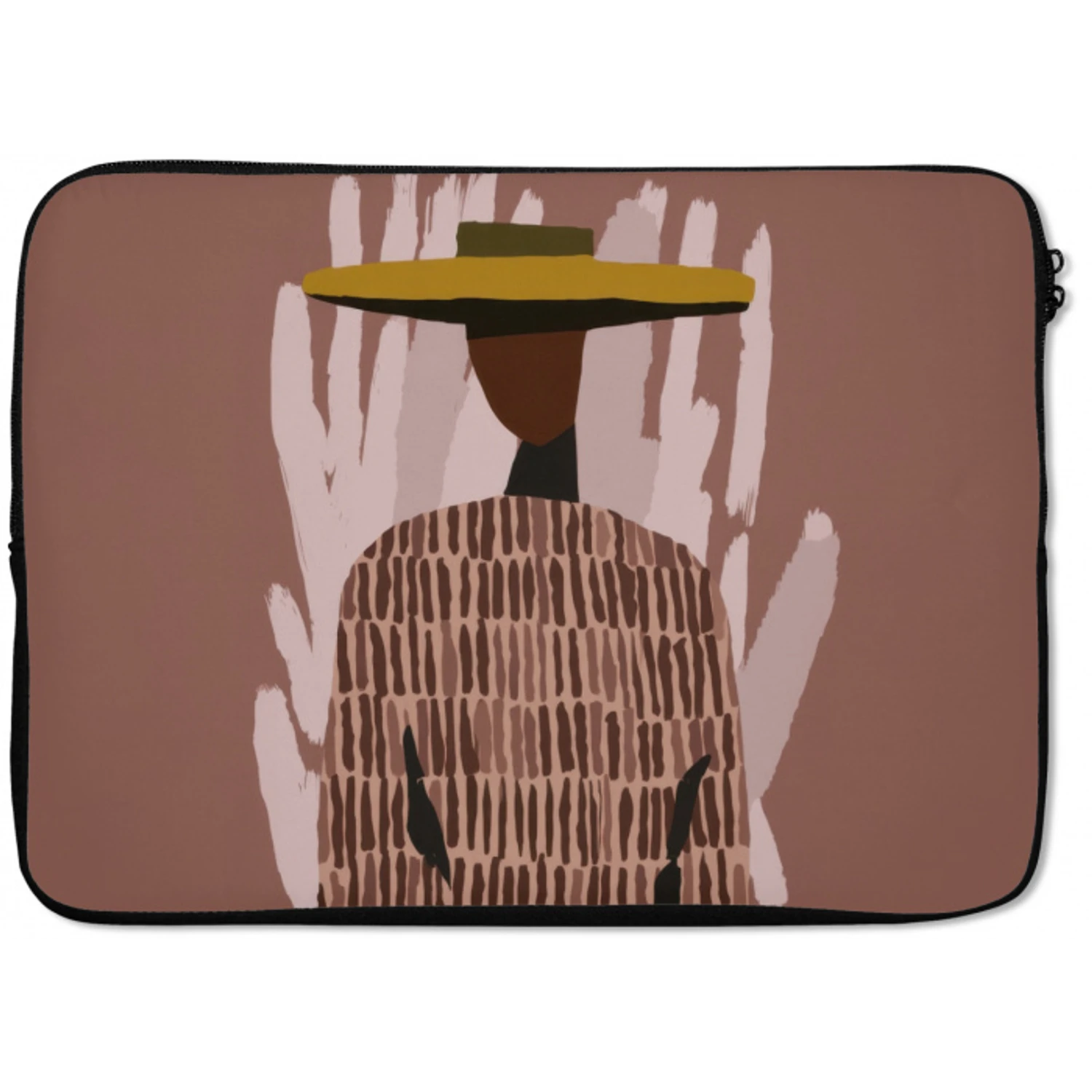 Abstract - Figuur - Illustratie - Hoed laptophoes neopreen klein -zkaufland3dotto