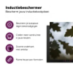 Eikel - Eikenblad - Bos - Herfst - Natuur Inductie beschermer vinyl 3mm klein -zzzzzzz-cc-usp