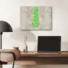 Slangenprint - SWAG - Neon - Groen PET vilt klein -sfeer5
