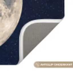 Ruimte - Maan - Kosmos Badmat klein -USP_AntislipNL