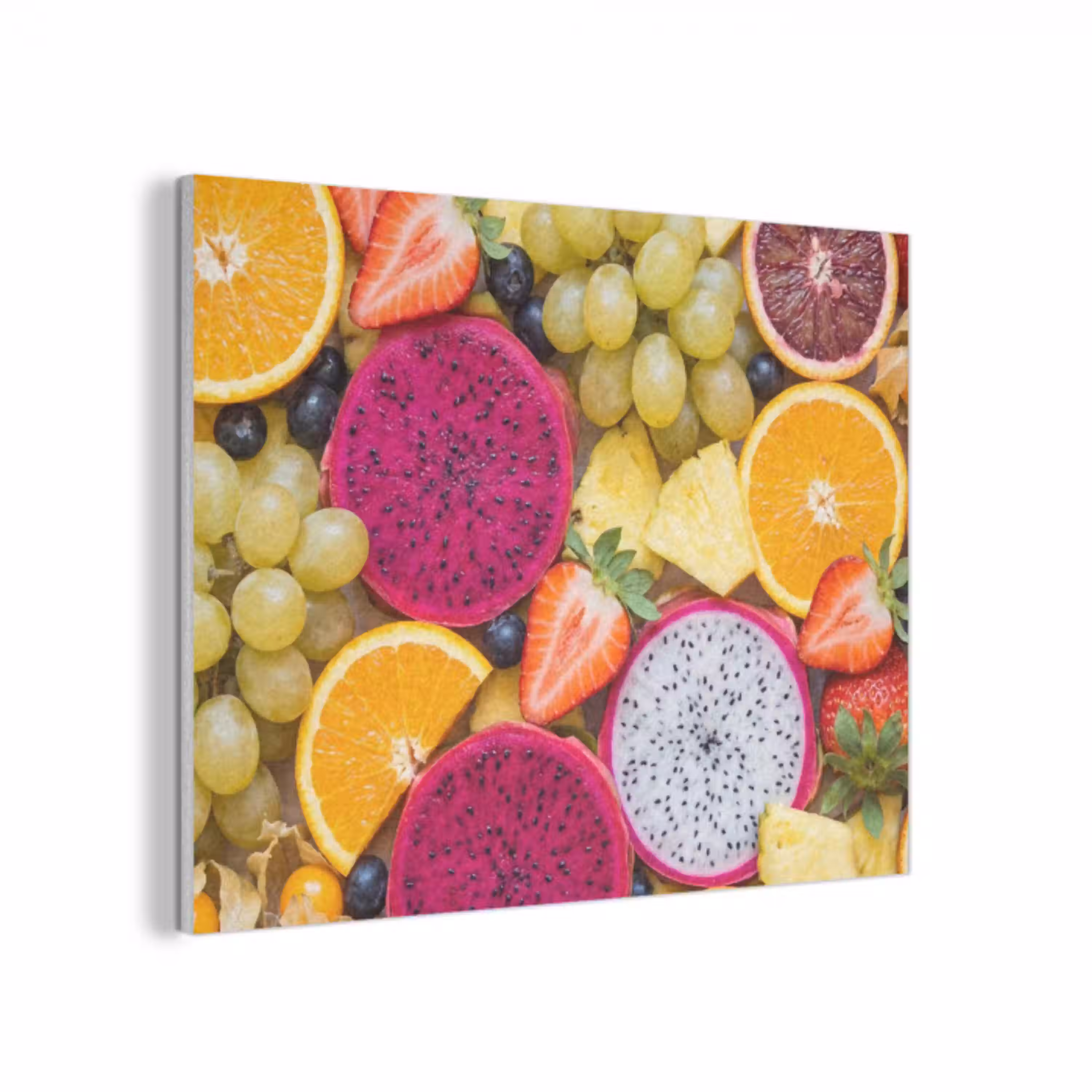 Fruit - Assortiment - Kleurrijk - Gezondheid PET vilt klein -3d