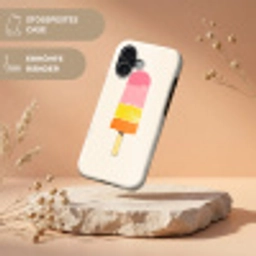 Waterijsje - Retro - Stokje - Roze Toughcase MagSafe Apple iPhone 17 klein -USP_RandenV_DE