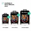 Tijger als Street Art Kunstwerk NBS - Handbagage koffer - Kinderen Unisex middel zzzzzzVergelijking_3EN