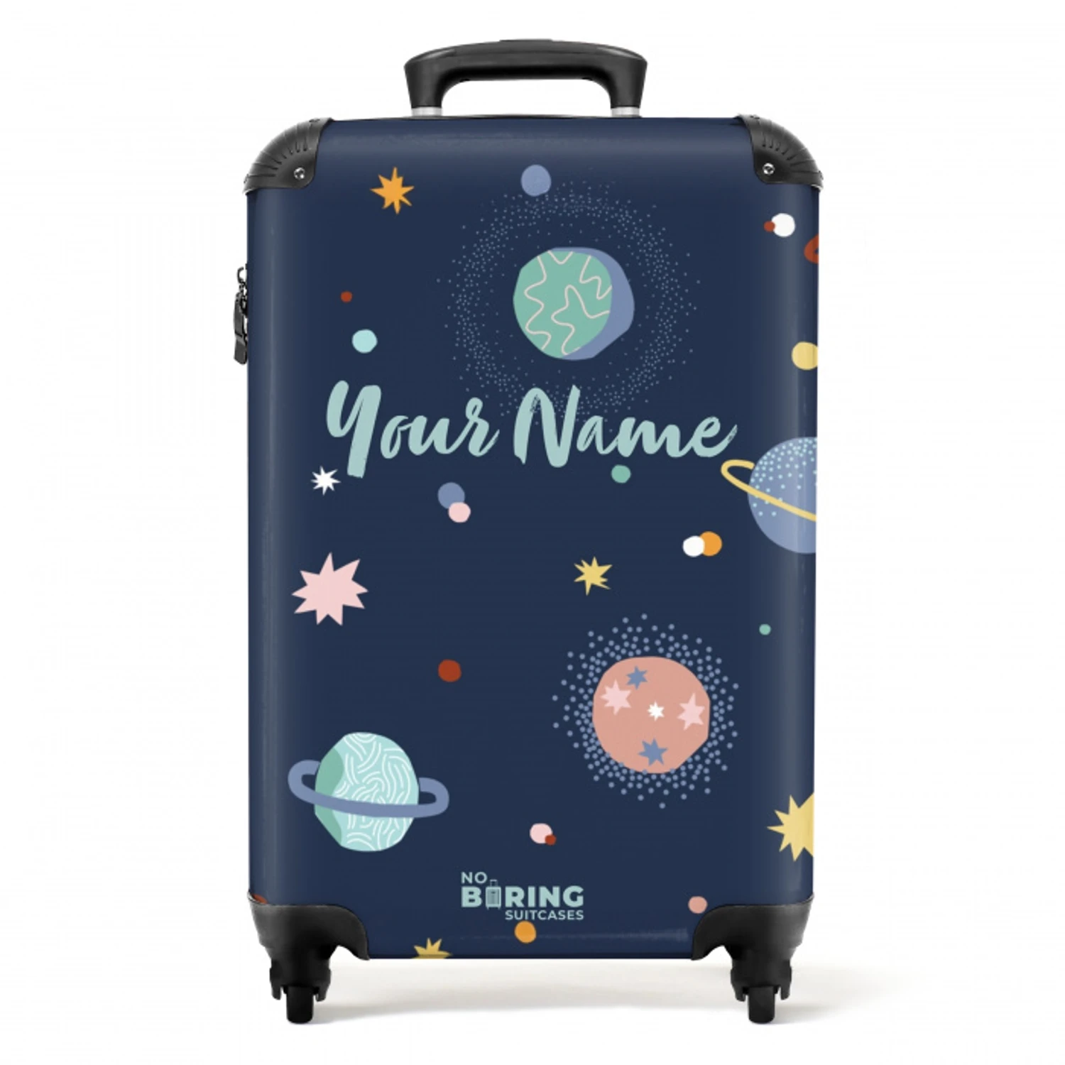 Kosmo karavaan NBS - Handbagage koffer - Kinderen Unisex middel -productfoto_recht