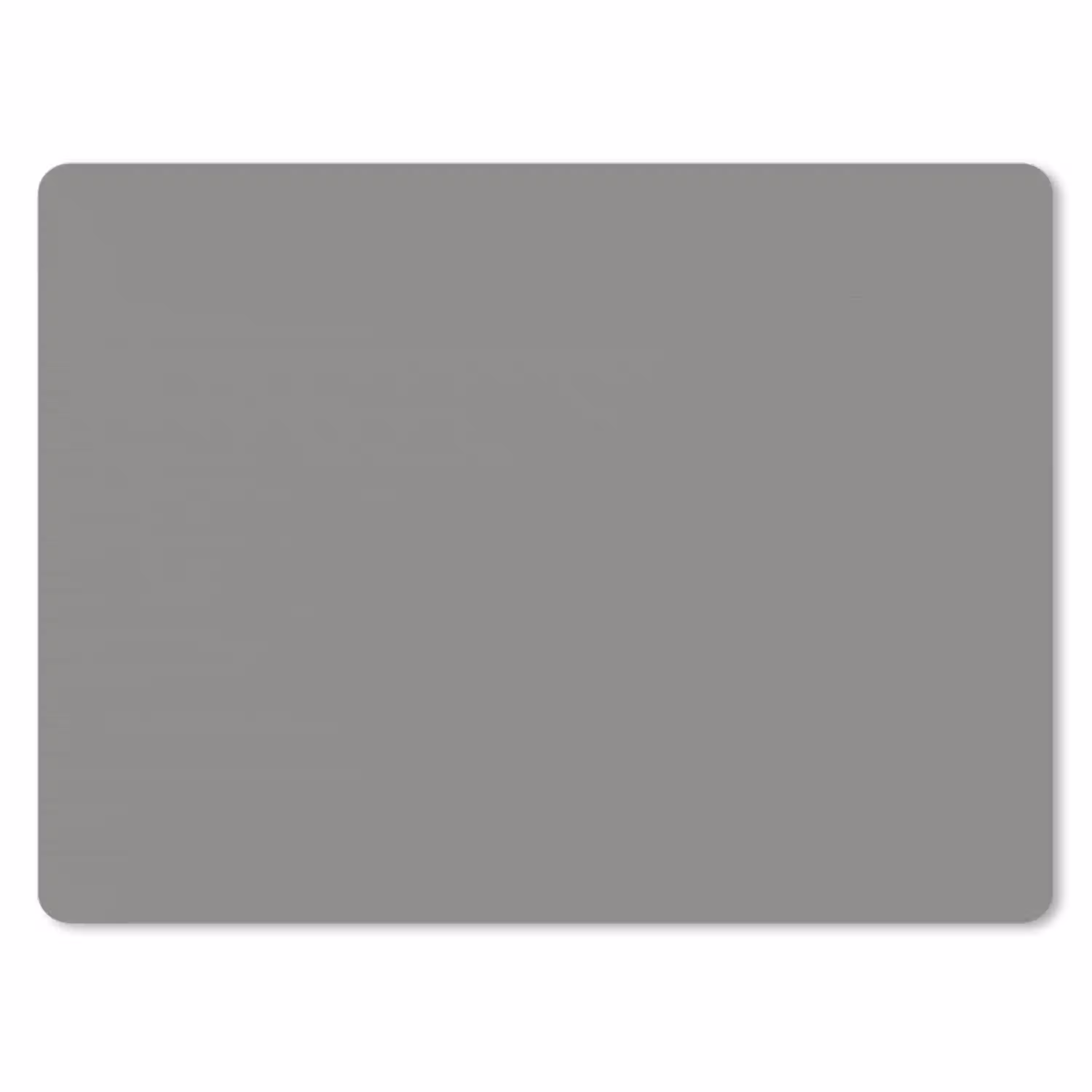 Mineral - Grey - Grijs muismat rubber klein 262 -3d
