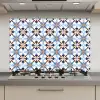 Ornament - Tegel - Kleurrijk keuken achterwand spatscherm klein 900 -3d_website