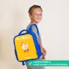 Kip - Rolschaatsen - Geel Kinderrugzak - Blauw middel -sfeer3_NL