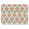 Barok - Retro - Kleurrijk muismat rubber klein 262 -3d