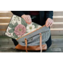 Romantisch - Design - Kleurrijk laptophoes neopreen klein -tas